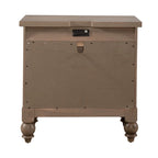 Americana Farmhouse Shelter Bed, Dresser, Mirror, and Nightstand Bedroom Set