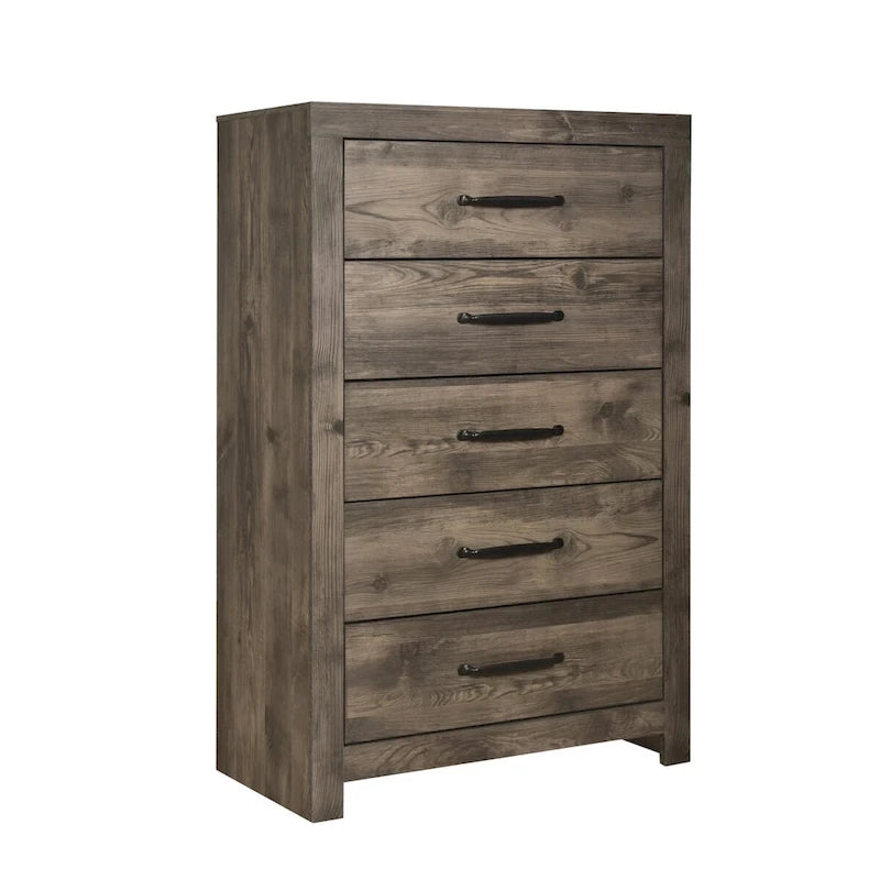 New Classic Furniture Solana Greige 5-piece Bedroom Set