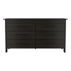 Southington 6-Drawer Rectangle Dresser Light Oak and White