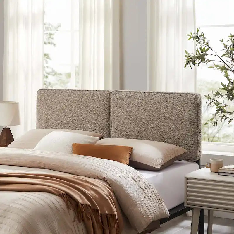 Lindee Boucle Fabric Headboard