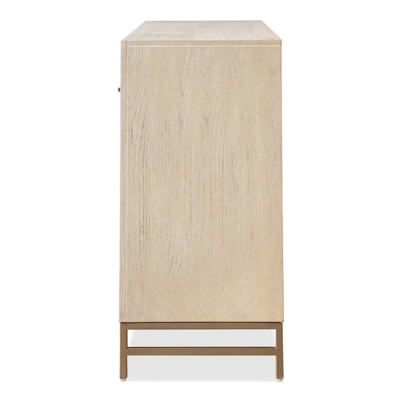 Furniture of America Drayden Transitional Oak Solid Wood 3-Piece Dresser and 2 Nightstand Bedroom Set