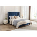54 High Headboard Peyton Upholstered King Bed