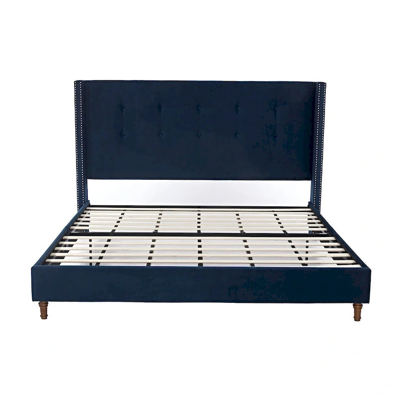 54 High Headboard Peyton Upholstered King Bed