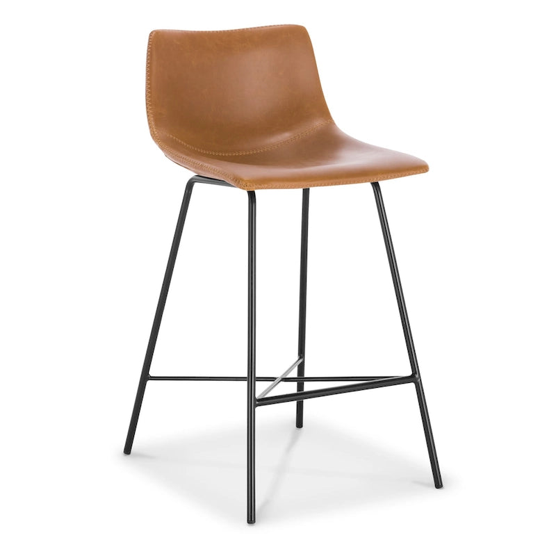 Poly & Bark Paxton 24-inch Counter Stool (Set of 3)