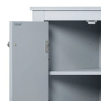 Modern Stylish Triangle Corner Storage Cabinet with Two Adjustable Internal Shelves