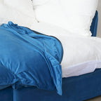 Cloud Sectional Sofa Down Feather Modular Couch L-shaped Velvet Wide Deep Seat Convertible Sofa.