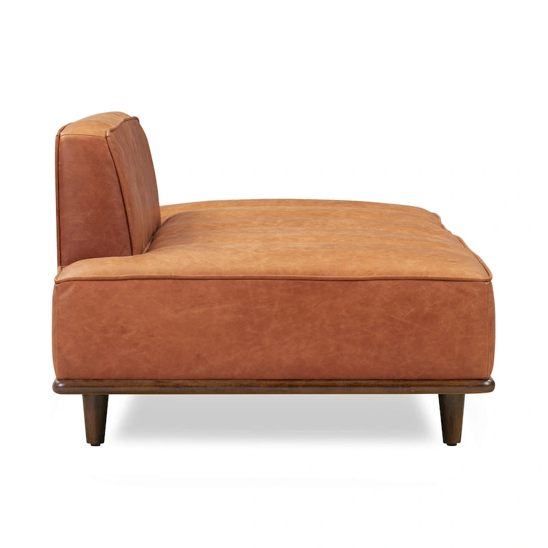 Poly & Bark Jasper Daybed - Full Grain Genuine Italian Leather