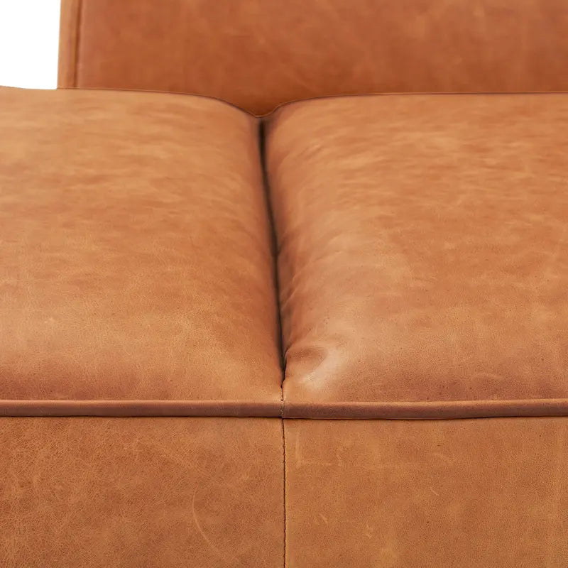 Poly & Bark Jasper Daybed - Full Grain Genuine Italian Leather