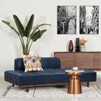 Poly & Bark Jasper Daybed - Full Grain Genuine Italian Leather