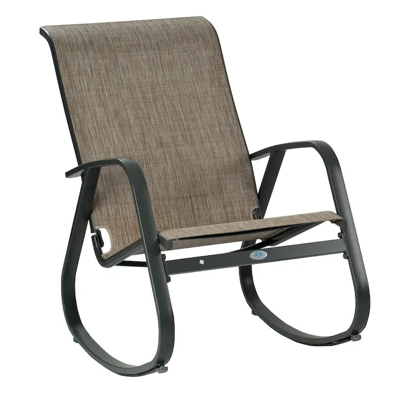 Kozyard Outdoor Contemporary Patio Rocking Sling Chair