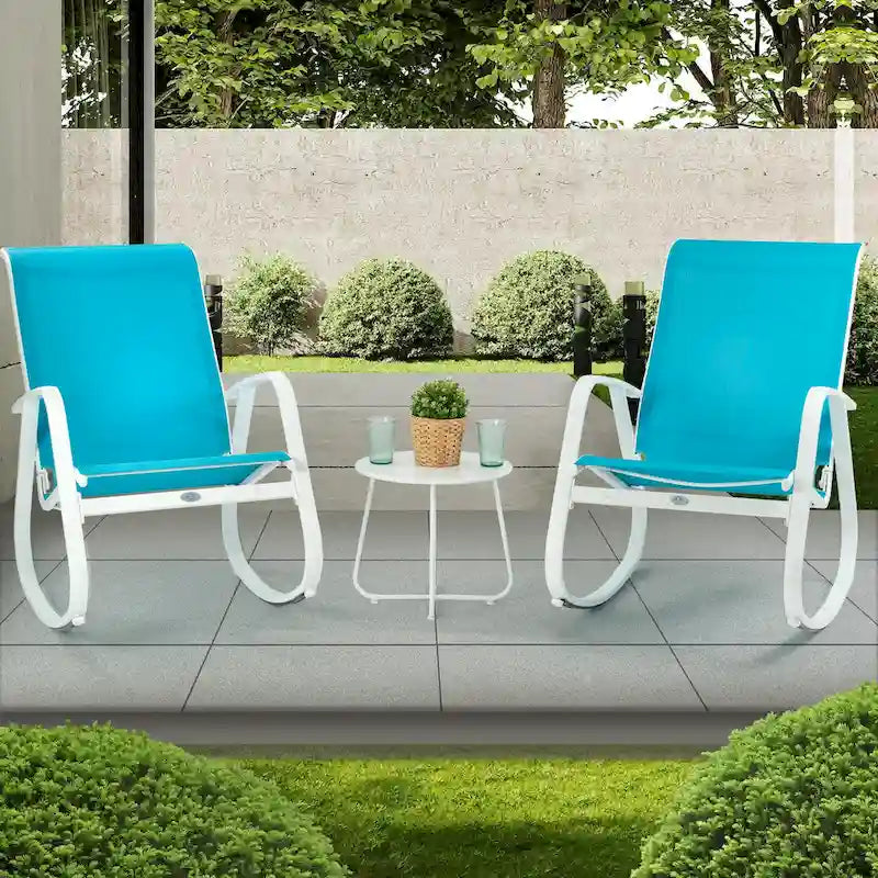 Kozyard Outdoor Contemporary Patio Rocking Sling Chair