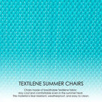 Kozyard Outdoor Contemporary Patio Rocking Sling Chair