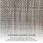 Kozyard Outdoor Contemporary Patio Rocking Sling Chair