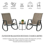Kozyard Outdoor Contemporary Patio Rocking Sling Chair