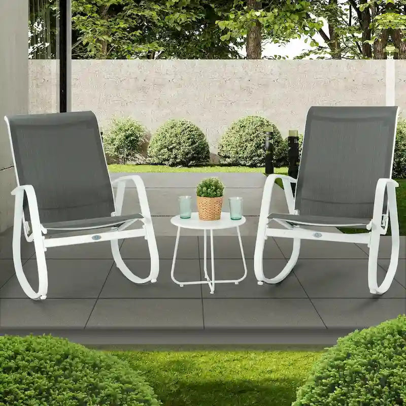 Kozyard Outdoor Contemporary Patio Rocking Sling Chair