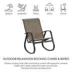 Kozyard Outdoor Contemporary Patio Rocking Sling Chair