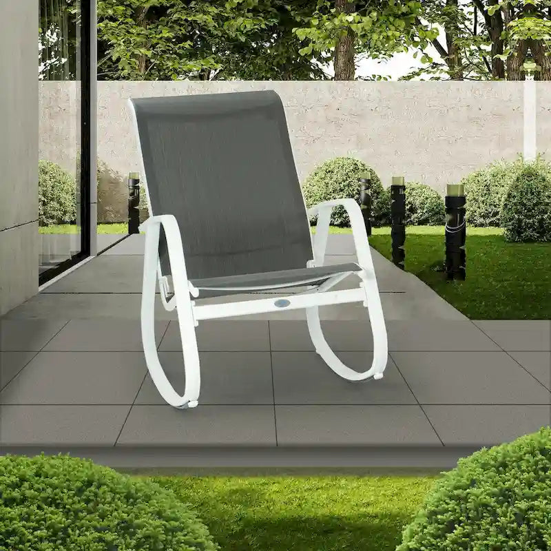 Kozyard Outdoor Contemporary Patio Rocking Sling Chair