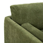 Poly & Bark Lea 90 Sofa - Includes 2 Bloster Pillows and Removable Cushion Covers