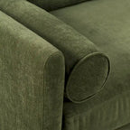 Poly & Bark Lea 90 Sofa - Includes 2 Bloster Pillows and Removable Cushion Covers