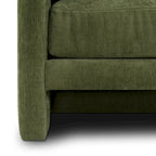 Poly & Bark Lea 90 Sofa - Includes 2 Bloster Pillows and Removable Cushion Covers