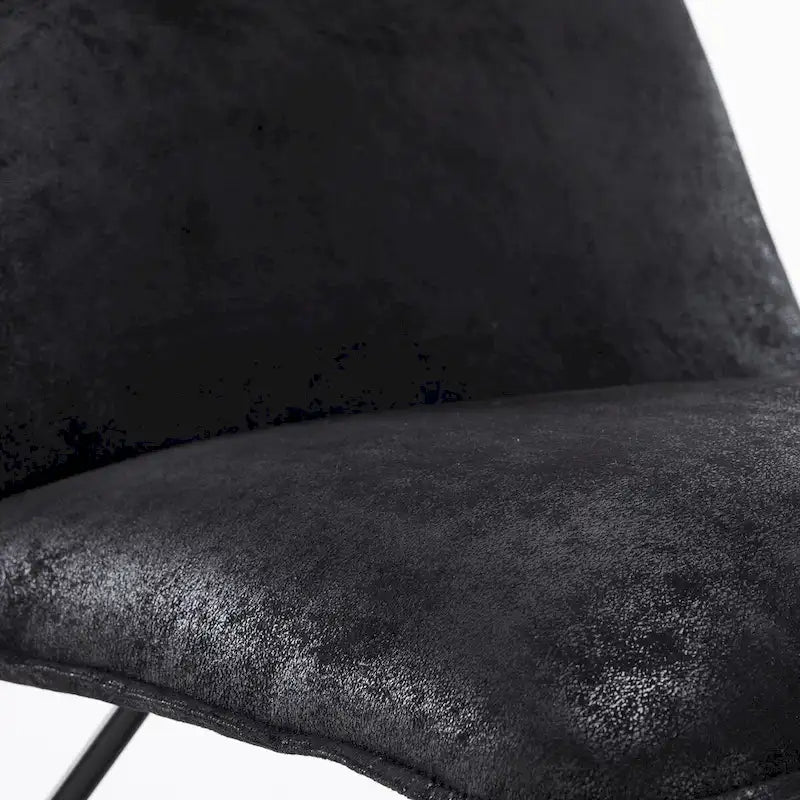 LUE BONA Mid Century Faux Leather Accent Chair With Adjustable Backrest - 31.5 H X 22.2 W X 23.6 D