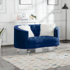 Living Room Velvet Sofa