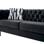 Modern Tufted Velvet Living Room Sofa