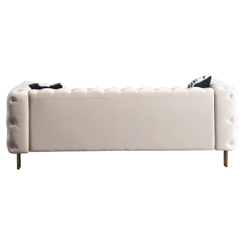 Modern Tufted Velvet Living Room Sofa