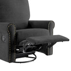 Heido 360 Degree Swivel Glider Manual Recliner Leisure Sofa Chair