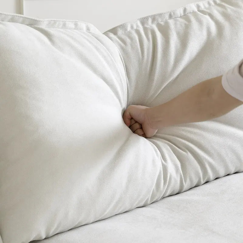 Modern Comfy Cloud Sofa Couch, Minimalist Down-Filled Sectional Sofas Couches, Cushion Covers Removable
