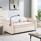 Modern sofa sofa sofa velvet pull-out bed