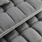 55.51 inch versatile foldable sofa bed in 3 lengths
