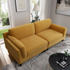 90 Corduroy Sectional Sofa Lounge Sleeper Sofa