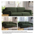 90 Corduroy Sectional Sofa Lounge Sleeper Sofa