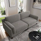 90 Corduroy Sectional Sofa Lounge Sleeper Sofa