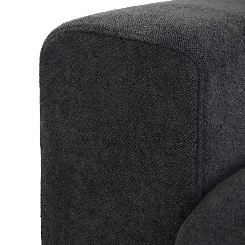3PCS Living Room Sofa Set,Modern Living Room Sofa with Storage Ottoman