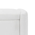 Minimalist Stylish Chenille Fabric Upholstered Storage Bench