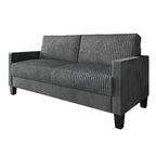 CraftPorch Corduroy Mid-Century Modern Velvet Upholstered Sofa