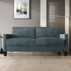 CraftPorch Corduroy Mid-Century Modern Velvet Upholstered Sofa