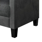 CraftPorch Corduroy Mid-Century Modern Velvet Upholstered Sofa