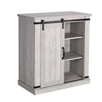 32 Compact TV Stand for 40 TVs w/ Barn Door Design - 32 in Width