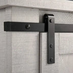 32 Compact TV Stand for 40 TVs w/ Barn Door Design - 32 in Width