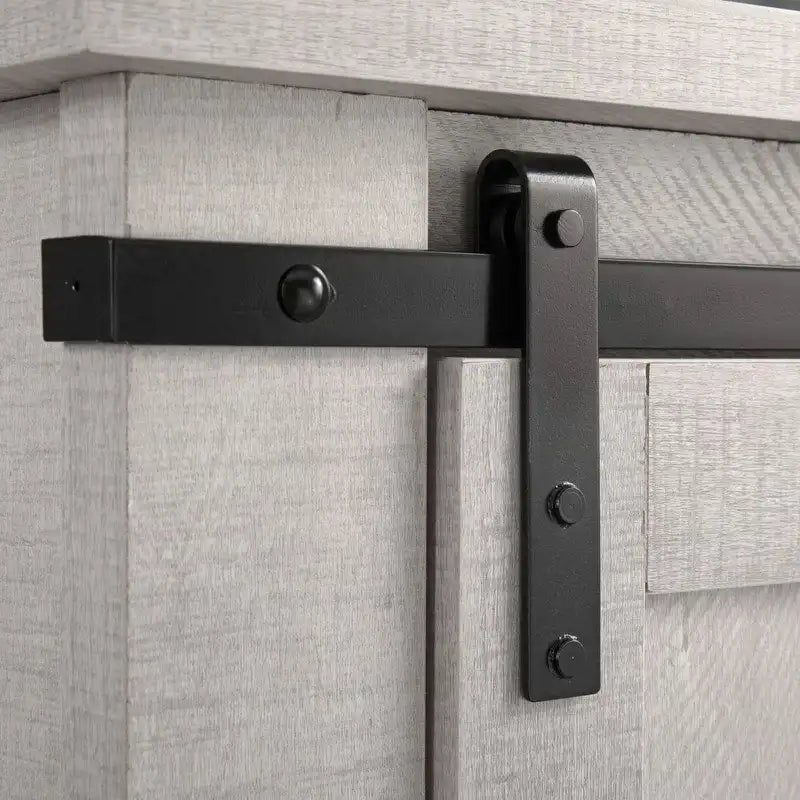 32 Compact TV Stand for 40 TVs w/ Barn Door Design - 32 in Width