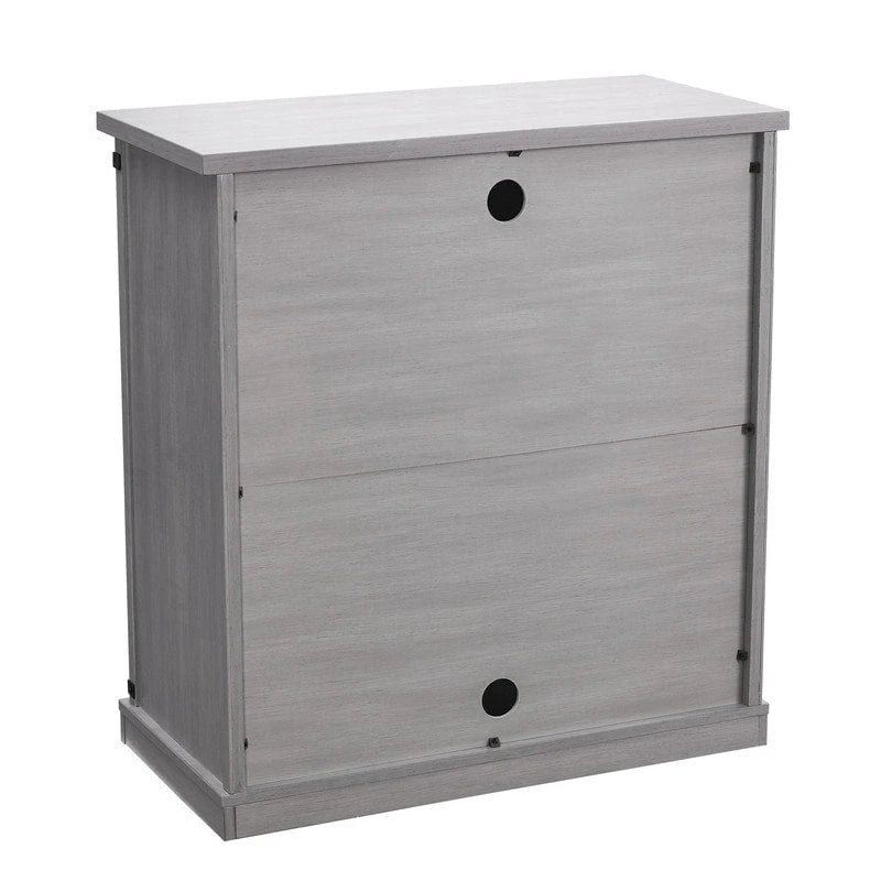 32 Compact TV Stand for 40 TVs w/ Barn Door Design - 32 in Width