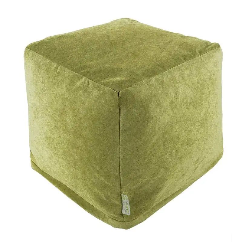 Majestic Home Goods Villa Collection Indoor Ottoman Pouf Cube