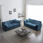 2 - Piece Living Room Set , 2 Pieces Upholstered Loveseat and Couch