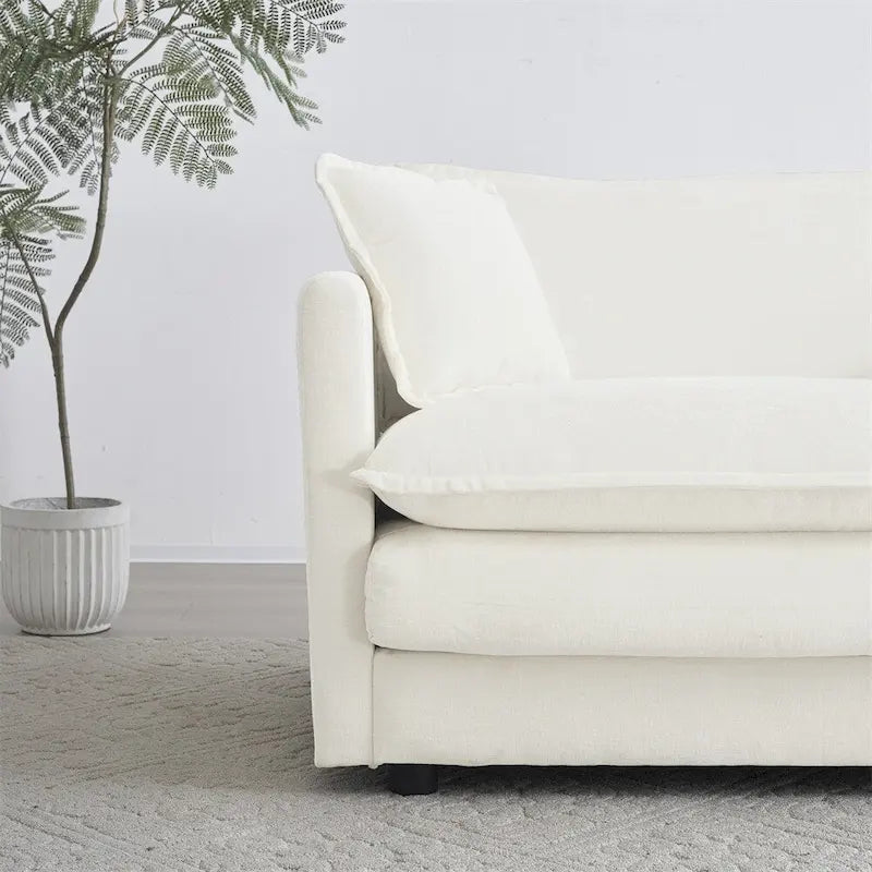 2 - Piece Living Room Set , 2 Pieces Upholstered Loveseat and Couch