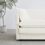 2 - Piece Living Room Set , 2 Pieces Upholstered Loveseat and Couch