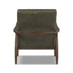 Poly & Bark Rowan Lounge Chair - Full Grain Genuine Italian Leather