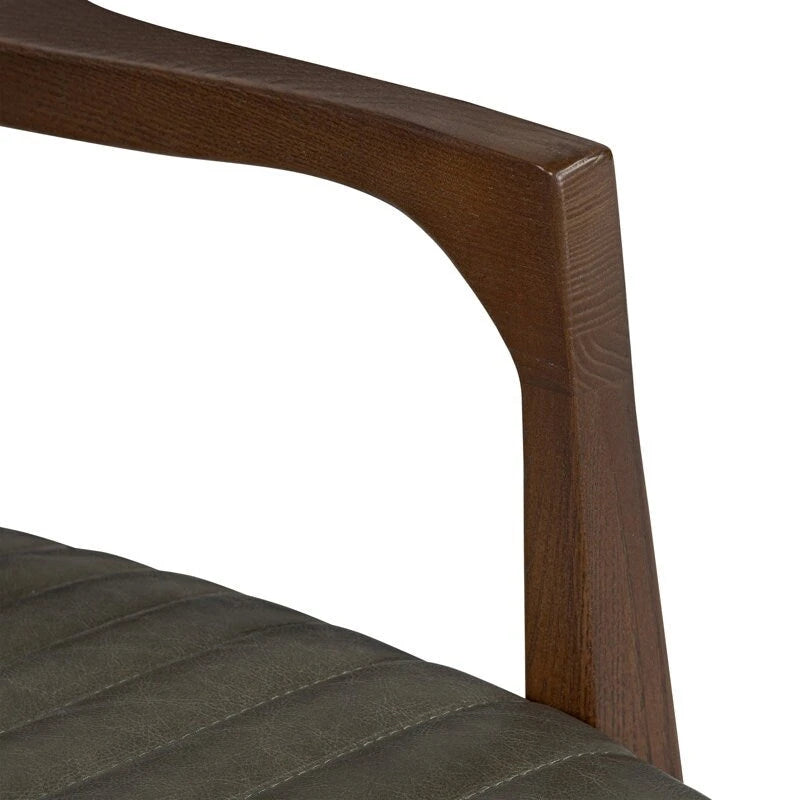 Poly & Bark Rowan Lounge Chair - Full Grain Genuine Italian Leather